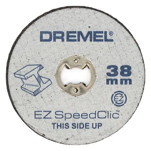 Диск карбофлексен за рязане Dremel на метал 12 бр. в к-кт 38 мм, 12 бр., EZ SpeedClic SpeedClic SC456B