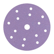 Шкурка за ротационен шлайф Smirdex с велкро с 15 отвора  150 мм, P180, 740 - product - 001 ELA 106