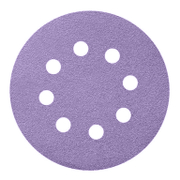 Шкурка за ротационен шлайф Smirdex с велкро с 8 отвора  125 мм, P400, 740 - product - 001 ELA 123
