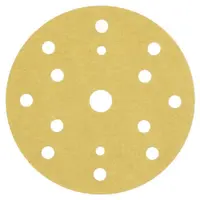 Шкурка за орбитален шлайф 3M с 15 отвора  150 мм, P150, Hookit 255P+