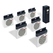 Шкурка за ротационен шлайф Festool с велкро с 48 отвора  150 мм, P120, P180, P220, P320, P60, P80, 60 бр., Granat STF D150/48 GR-Set P - product - 001 FST2799