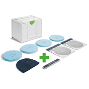 Шкурка за ротационен шлайф Festool с велкро с 9 отвора комплект 225 мм, P120, P180, P220, P240, P320, P80 - product - 001 FST2844