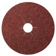 Фибърдиск от шкурка за шлайфане Klingspor с ъглошлайф за метал  125 мм, 22.23 мм, P60, CS 561 - product - 001 KLG 088