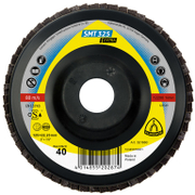 Ламелен диск за шлайфане Klingspor на метал  125 мм, 22.23 мм, P40, конусен, SMT 325 Extra - product - 001 KLG 189