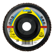 Ламелен диск за шлайфане Klingspor на метал  125 мм, 22.23 мм, P60, конусен, SMT 325 Extra - product - 001 KLG 455