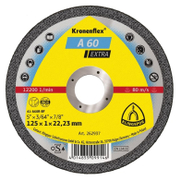 Диск карбофлексен за рязане Klingspor на метал и неръждавейка  115 мм, 22.2 мм, 1 мм, Kronenflex A 60 Extra - product - 001 KLG 864