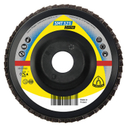 Ламелен диск за шлайфане Klingspor на метал  115 мм, 22.23 мм, P80, конусен, SMT 619 - product - 001 KLG1035