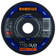 Диск карбофлексен за рязане Rhodius на метал  115 мм, 22.23 мм, 3 мм, KSM - product - 001 KRV 260