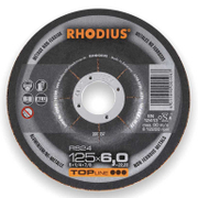 Диск карбофлексен за шлайфане Rhodius на алуминий  125 мм, 22.23 мм, 7 мм, RS24 - product - 001 KRV 507