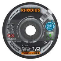 Диск карбофлексен за рязане Rhodius на алуминий  125 мм, 1.5 мм, 22.2 мм, XT24