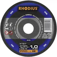 Диск карбофлексен за рязане Rhodius на метал  125 мм, 1.5 мм, 22.23 мм, XT67