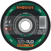 Диск карбофлексен за рязане Rhodius на камък и неметали  115 мм, 22.23 мм, 3 мм, FT44 - product - 001 KRV1275