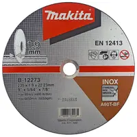 Диск карбофлексен за рязане Makita на неръждаема стомана  230 мм, 1.9 мм, 22.23 мм, B-12273
