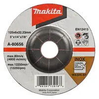 Диск карбофлексен за шлайфане Makita на неръждаема стомана  125 мм, 22.23 мм, 6 мм