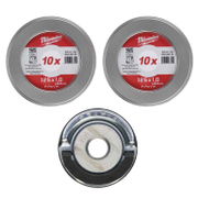 Диск карбофлексен за рязане Milwaukee на неръждаема стомана  125 мм, 22.2 мм, 1 мм, 20 бр. - product - 001 MLA2706