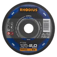 Диск карбофлексен за рязане Rhodius на метал  150 мм, 3 мм, 22.23 мм, FT33