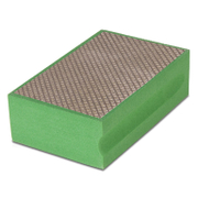 Шкурка върху гъба за ръчно шлайфане Rubi диамантена върху гъба  90x55 мм, P60 - product - 001 RUB2830