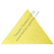 Шкурка за ротационен шлайф Flex с велкро, триъгълна  300x300x300 мм, P180 - product - 001 TBL1211