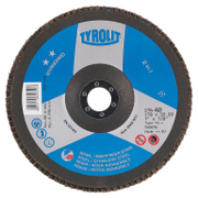 Ламелен диск за шлайфане Tyrolit на метал и неръждаема стомана  115 мм, 22.23 мм, P60, прав, Standard** 2in1 - product - 001 TRT 034