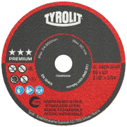 Диск карбофлексен за рязане Tyrolit на неръждаема стомана  125 мм, 22.2 мм, 1 мм, Premium*** - product - 001 TRT 866