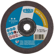 Диск карбофлексен за рязане Tyrolit на метал и неръждавейка  125 мм, 22.23 мм, 1.6 мм, Basic* 2in1 - product - 001 TRT1415