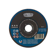 Диск карбофлексен за рязане Tyrolit на метал  150 мм, 22.23 мм, 1.6 мм, Super-thin 2in1 - product - 001 TRT1544