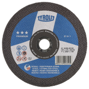 Диск карбофлексен за рязане Tyrolit на метал и неръждавейка  178 мм, 22.23 мм, 1.6 мм, Premium*** 2in1 - product - 001 TRT1545