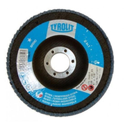 Ламелен диск за шлайфане Tyrolit на метал  125 мм, 22.23 мм, P80, конусен, Basic* - product - 001 TRT1540