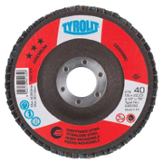 Ламелен диск за шлайфане Tyrolit на неръждаема стомана  115 мм, 22.23 мм, P60, конусен, Premium*** Ceramic - product - 001 TRT1609