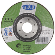 Диск карбофлексен за шлайфане Tyrolit на неметали  115 мм, 22.23 мм, 5 мм, Premium*** - product - 001 TRT1628