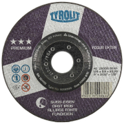 Диск карбофлексен за рязане Tyrolit на чугун  230 мм, 22.2 мм, 3 мм, Premium*** Focur Extra - product - 001 TRT1707