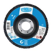 Ламелен диск за шлайфане Tyrolit на метал  115 мм, 22.23 мм, P120, конусен, Basic* - product - 001 TRT1850