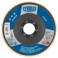 Диск за полиране Tyrolit от филц за ъглошлайф  125х22.2 мм, Premium***