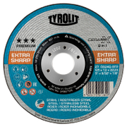 Диск карбофлексен за шлайфане Tyrolit на метал и неръждаема стомана  125 мм, 22.2 мм, 7 мм, Premium *** Cerabond - product - 001 TRT2516