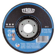 Диск карбофлексен за шлайфане Tyrolit на метал и неръждаема стомана  125 мм, 22.22 мм, 7 мм, Premium*** - product - 001 TRT2632
