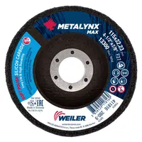 Диск за полиране Weiler от филц за ъглошлайф  115х22.2 мм, P280, Metalynx