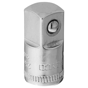 Адаптор преход за вложки Heyco квадрат - квадрат 1/4" х 3/8", 27 мм