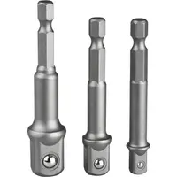 Адаптор преход за вложки HiKOKI - Hitachi  3 бр., шестостен - квадрат, 1/4" х 3/8" х 1/2"