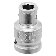 Адаптор BGS преход за вложки шестостен - квадрат  3/8 x 1/4 - product - 003 BGS3144