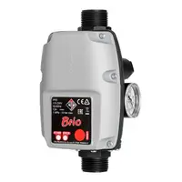 Електронен пресостат за помпа Italtecnica с ръчен рестарт  1500 W, 10 bar, 100-350 kPa, 1", Brio