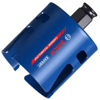 Боркорона за дърво и пластмаса Bosch с карбидни пластини и присъединяване Power Change Plus  60х60 мм, Expert Construction Material