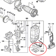 Предпазител Bosch за прободен трион зеге срещу разкъсване на материала за GST 150 CE, GST 150 BCE - product - 003 BSH1787