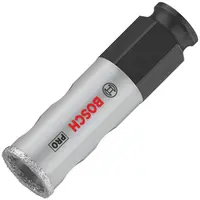 Боркорона за керамика и гранитогрес Bosch с диамантена посипка със захват Power Change Plus  20x40 мм, PRO Tile PC Plus