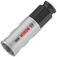 Боркорона за керамика и гранитогрес Bosch с диамантена посипка със захват Power Change Plus  22x40 мм, PRO Tile PC Plus