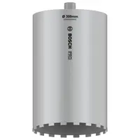 Боркорона за бетон и армиран бетон Bosch с диамантени сегменти и резба UNC 1 1/4"  300х450 мм, PRO Core