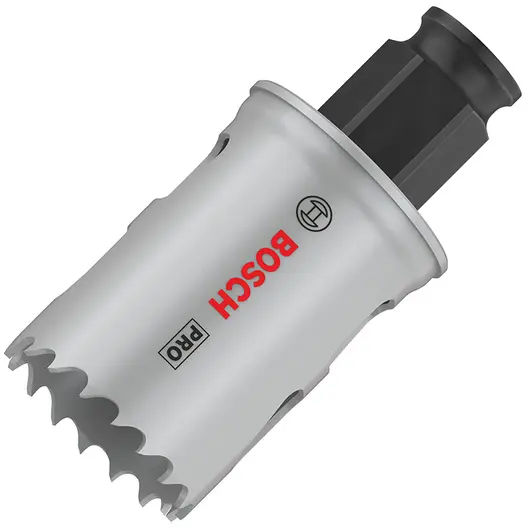 Боркорона универсална Bosch със захват Power Change Plus  33x44 мм, PRO Multi Material PC Plus