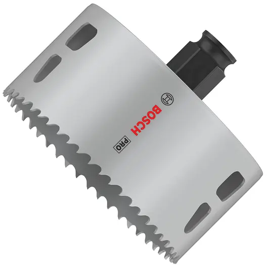 Боркорона универсална Bosch със захват Power Change Plus  95x44 мм, PRO Multi Material PC Plus