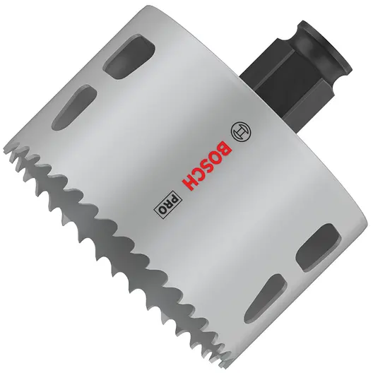Боркорона универсална Bosch със захват Power Change Plus  76x44 мм, PRO Multi Material PC Plus