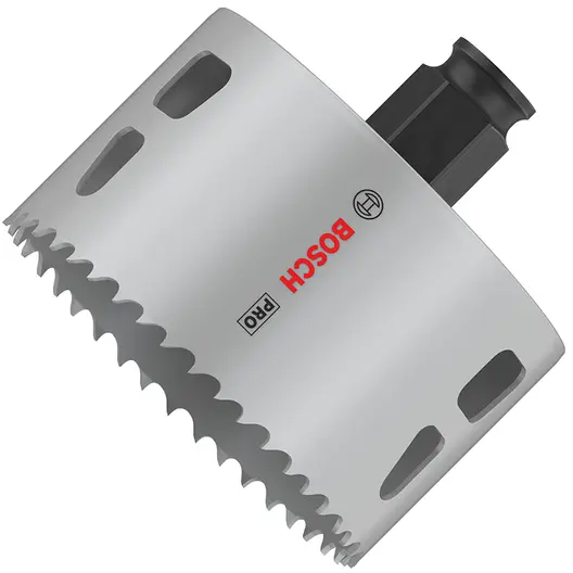 Боркорона универсална Bosch със захват Power Change Plus  79x44 мм, PRO Multi Material PC Plus