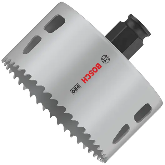 Боркорона универсална Bosch със захват Power Change Plus  86x44 мм, PRO Multi Material PC Plus